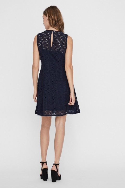 Vestido Mulher ALLIE LACE S/L Curto VERO MODA Vestido Mulher ALLIE LACE S/L Curto VERO MODA