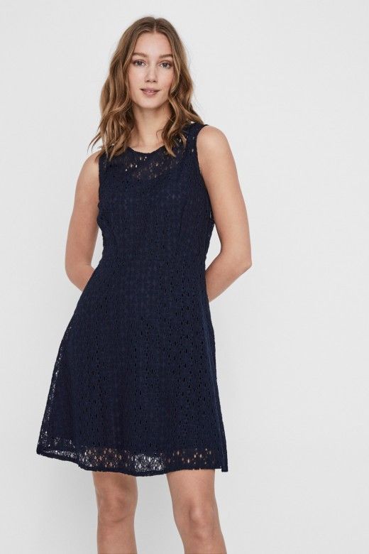 Vestido Mulher ALLIE LACE S/L Curto VERO MODA Vestido Mulher ALLIE LACE S/L Curto VERO MODA
