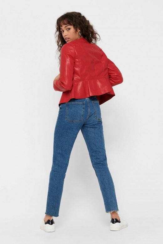 Casaco Mulher JOSIE FAUX LEATHER ONLY Casaco Mulher JOSIE FAUX LEATHER ONLY
