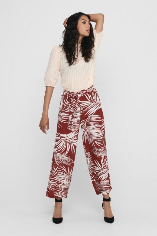 Calça Mulher AUGUSTINA CROPPED ONLY Calça Mulher AUGUSTINA CROPPED ONLY