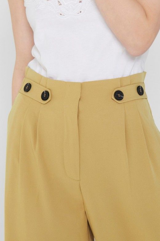 Calça Culotte Mulher THEIA-JOURNEY ONLY Calça Culotte Mulher THEIA-JOURNEY ONLY