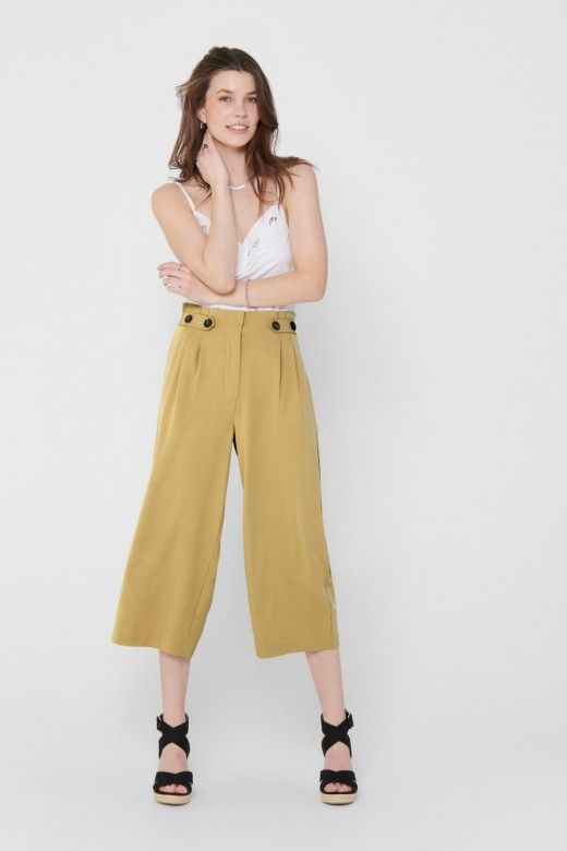 Calça Culotte Mulher THEIA-JOURNEY ONLY Calça Culotte Mulher THEIA-JOURNEY ONLY