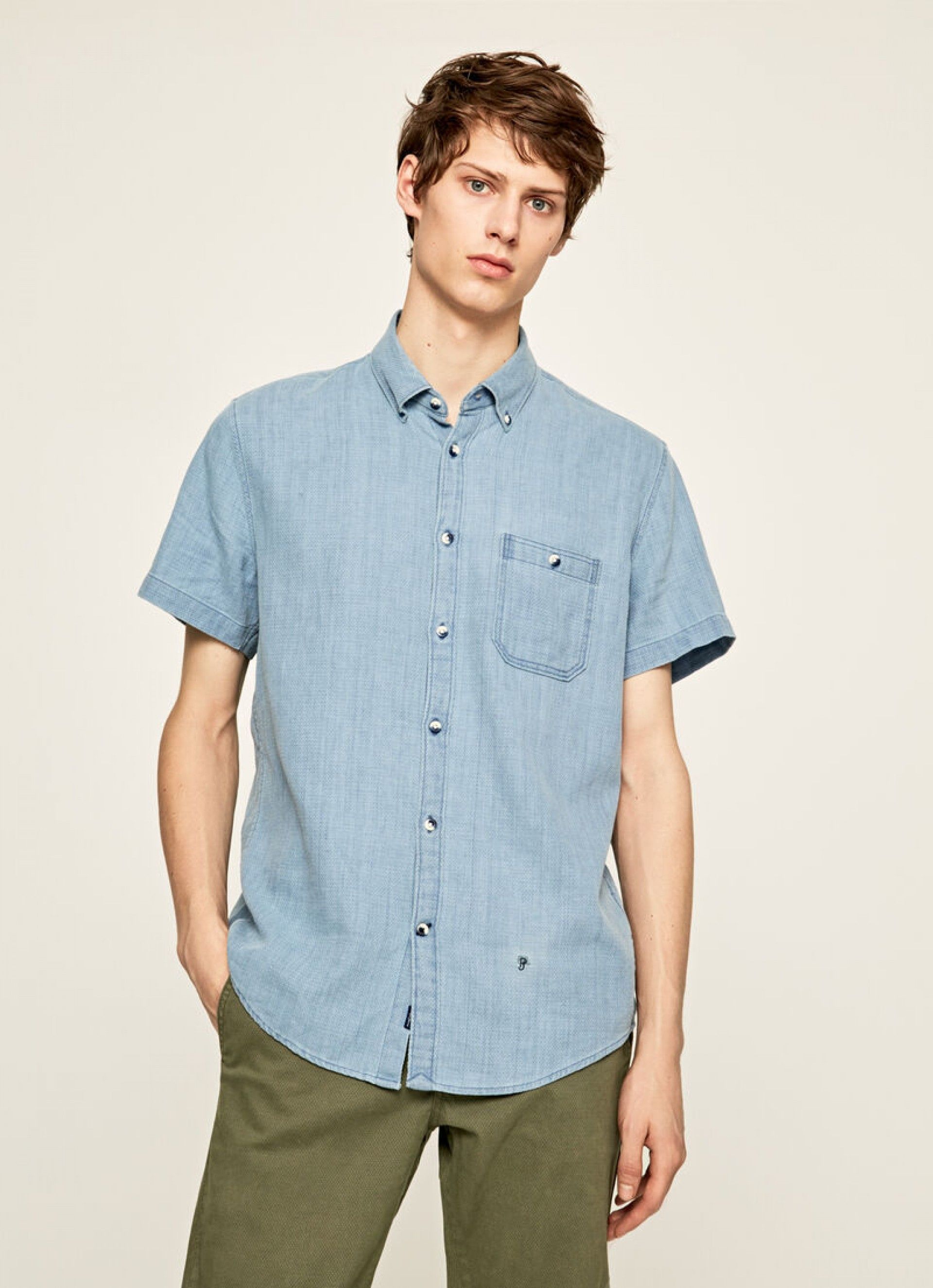 Camisa Homem IRVIN Pepe Jeans