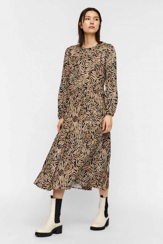VESTIDO MIDI MULHER UMA VERO MODA VESTIDO MIDI MULHER UMA VERO MODA