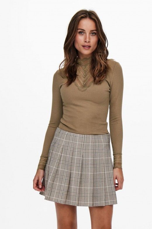 Top Mulher TILD JRS LACE ONLY Top Mulher TILD JRS LACE ONLY