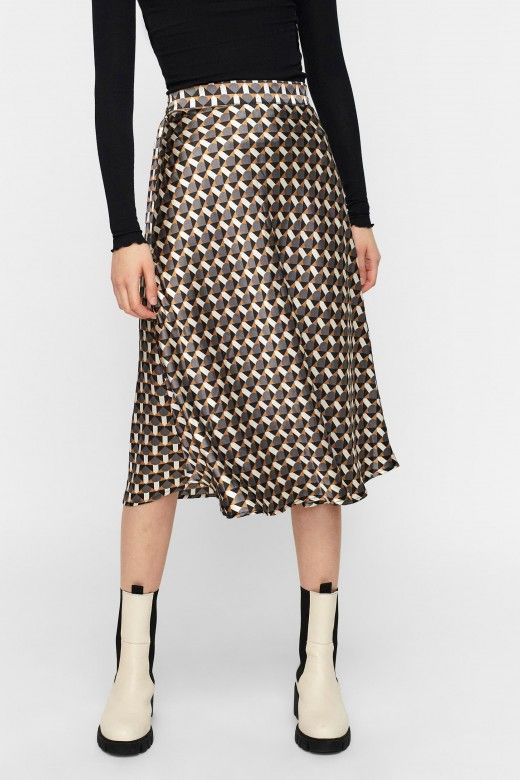 SAIA MULHER XARA MIDI VERO MODA SAIA MULHER XARA MIDI VERO MODA