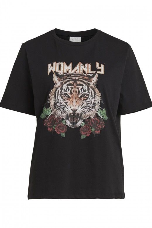 T-shirt Senhora Womanly Vila