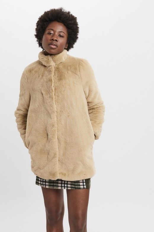 Casaco Thea Faux Fur Casaco Thea Faux Fur