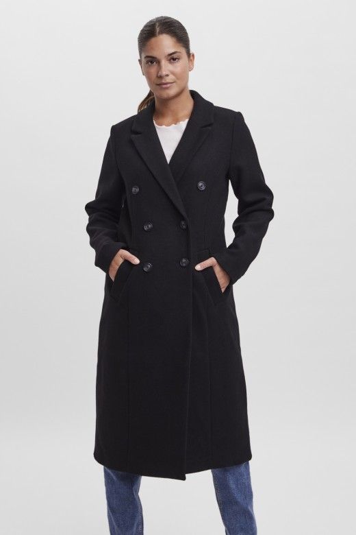 CASACO MULHER CLASSOLIVIA WOOL LONG VERO MODA CASACO MULHER CLASSOLIVIA WOOL LONG VERO MODA