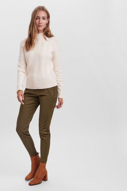 MALHA MULHER CARDI HIGHNECK VERO MODA MALHA MULHER CARDI HIGHNECK VERO MODA