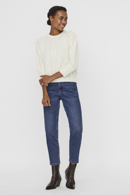 CAMISOLA MALHA MULHER AUGUSTA 3/4 VERO MODA CAMISOLA MALHA MULHER AUGUSTA 3/4 VERO MODA
