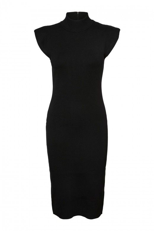 VESTIDO MALHA PRESSY S/L GOLA ALTA VERO MODA VESTIDO MALHA PRESSY S/L GOLA ALTA VERO MODA