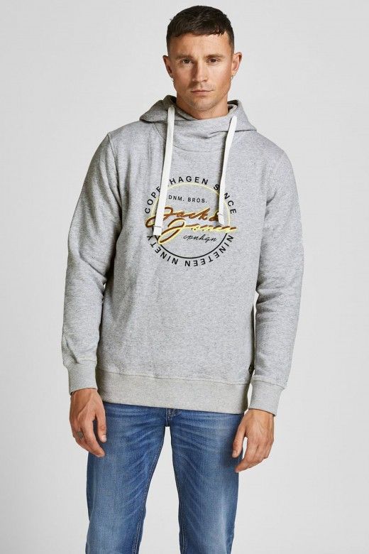 SWEAT HOMEM WOODSS HOOD JACK JONES SWEAT HOMEM WOODSS HOOD JACK JONES