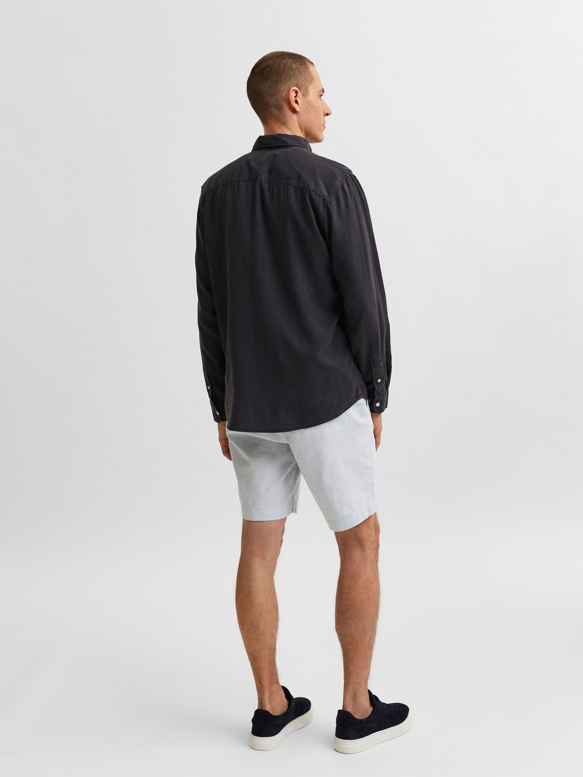 CAMISA HOMEM SLIM PASTEL SELECTED