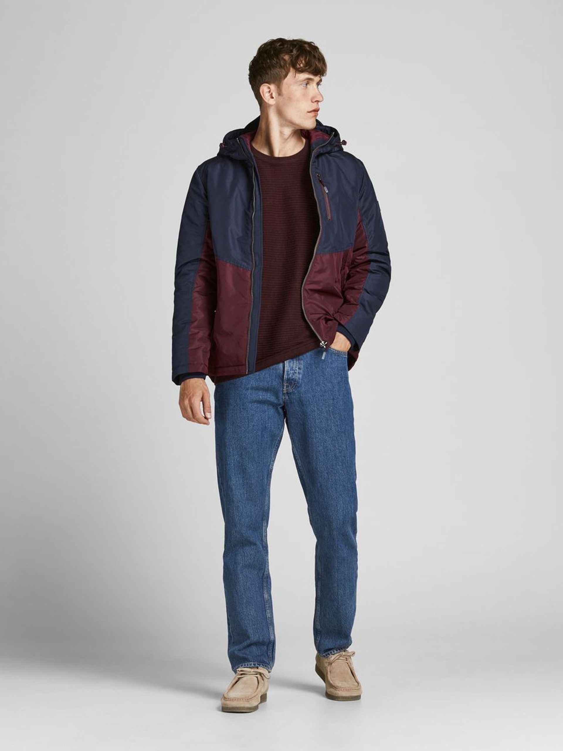 Parka homem faster jack jones