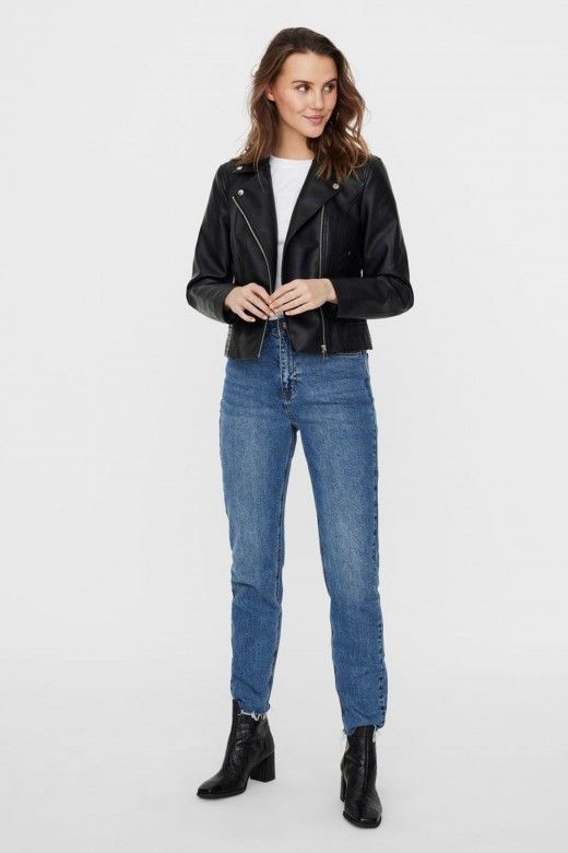 Casaco mulher Polipele curto Ramon Vero Moda Casaco mulher Polipele curto Ramon Vero Moda