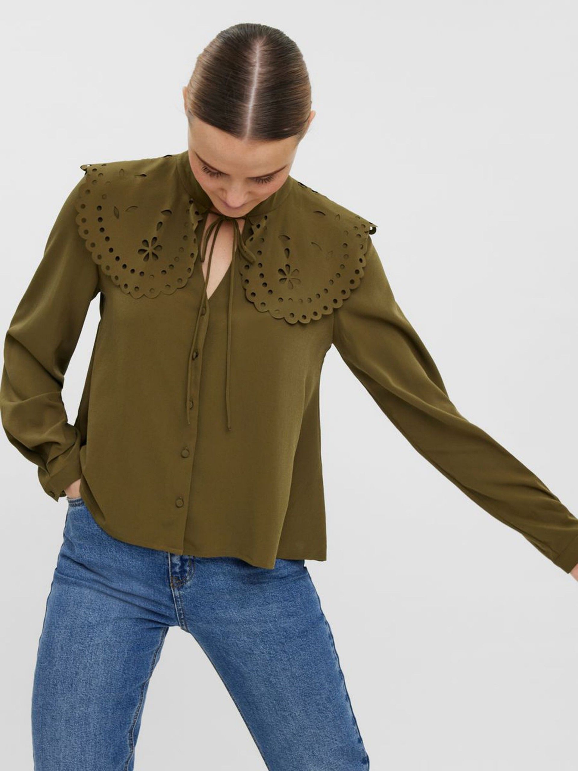BLUSA MULHER GOLA VICA VERO MODA