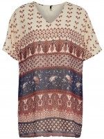 Print Vermelho/Azul Print Vermelho/Azul