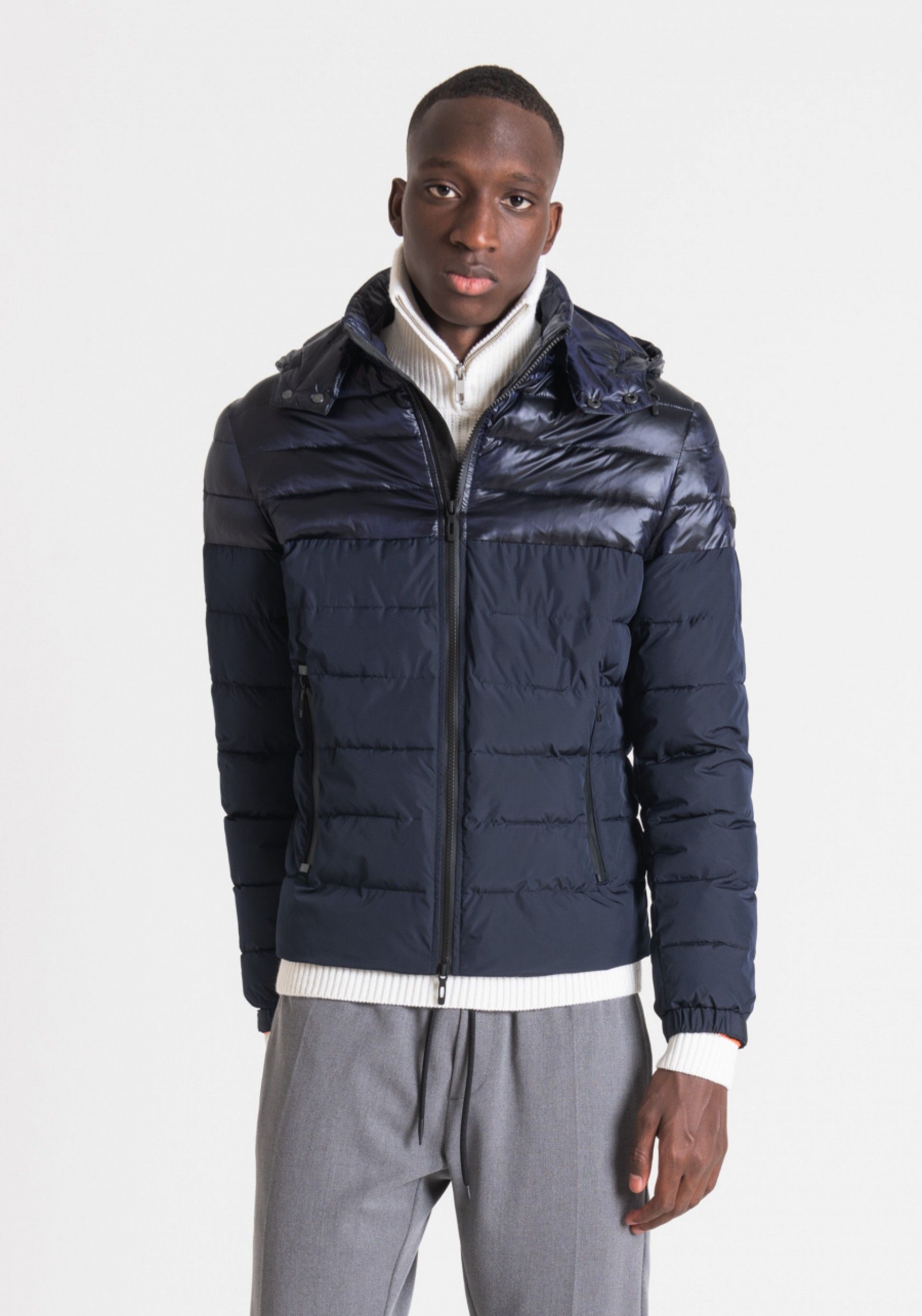 CASACO ACOLCHOADO HOMEM COM CAPUZ ANTONY MORATO