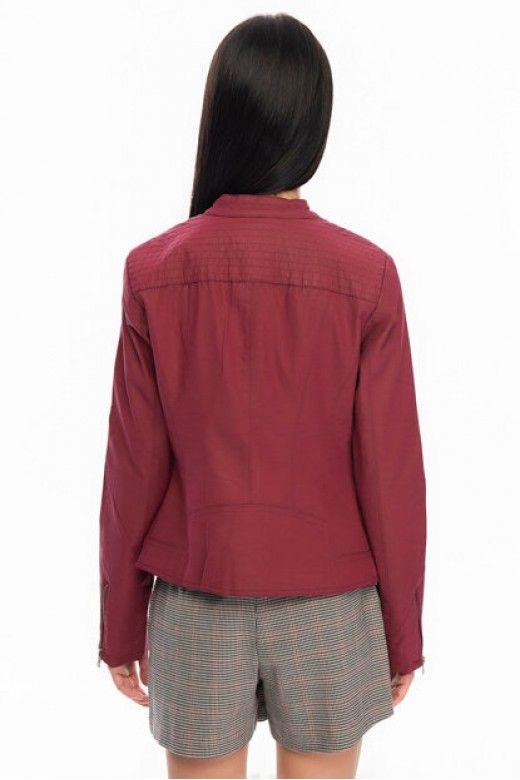 BLUSAO MULHER SAGA FAUX LEATHER PMU-M ONLY BLUSAO MULHER SAGA FAUX LEATHER PMU-M ONLY