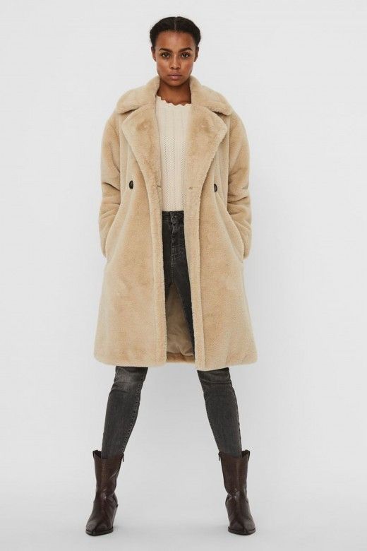 CASACO MULHER SUILYON FAUX FUR VERO MODA CASACO MULHER SUILYON FAUX FUR VERO MODA