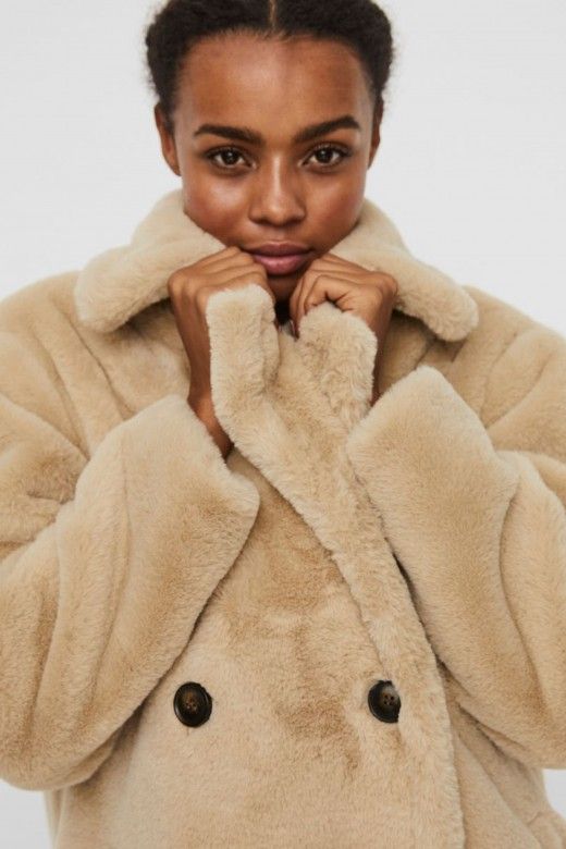 CASACO MULHER SUILYON FAUX FUR VERO MODA CASACO MULHER SUILYON FAUX FUR VERO MODA