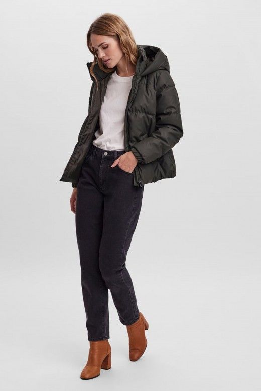Casaco Greta Hood curto Vero Moda Casaco Greta Hood curto Vero Moda