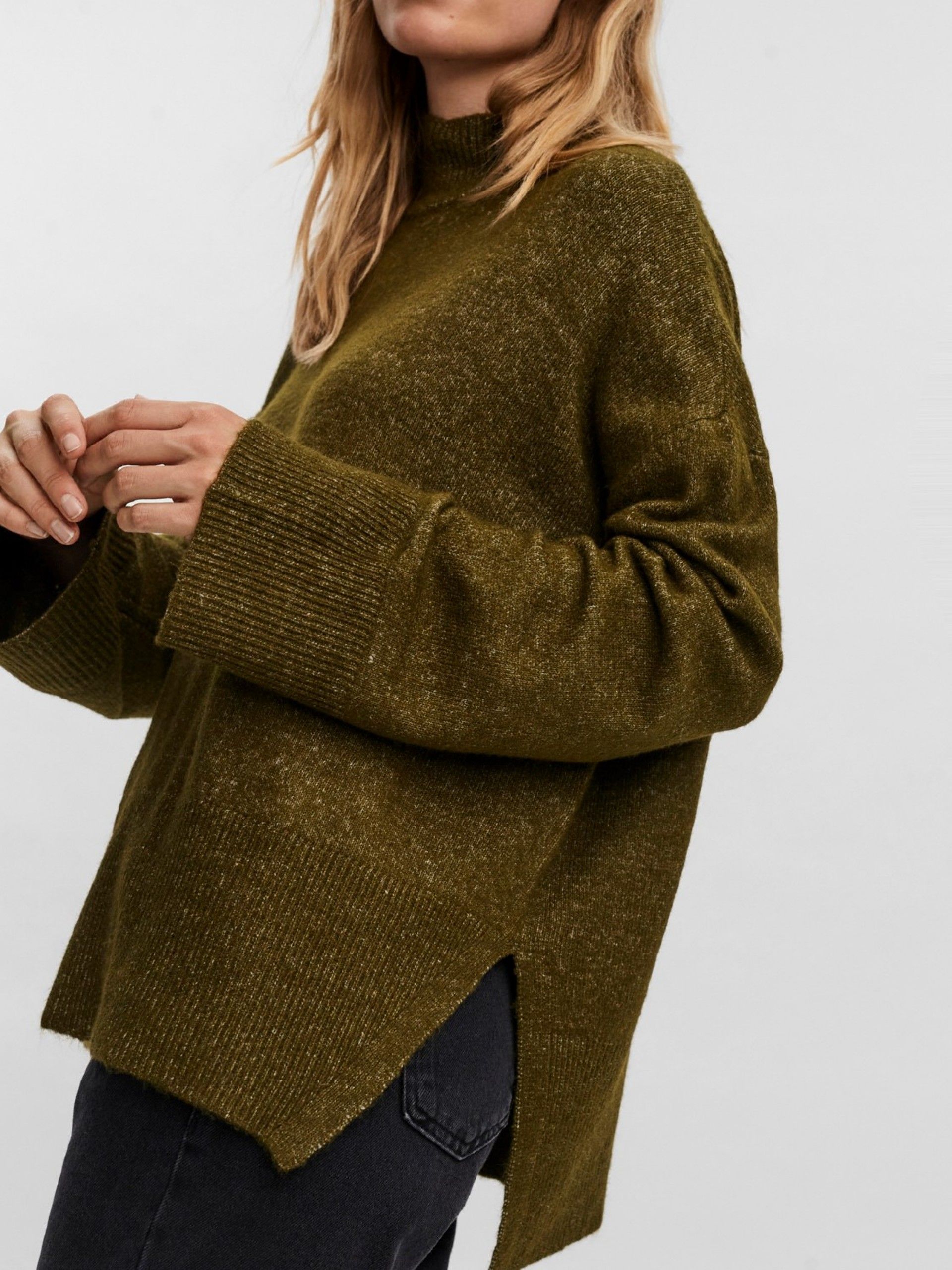 Camisola gola alta wind vero moda