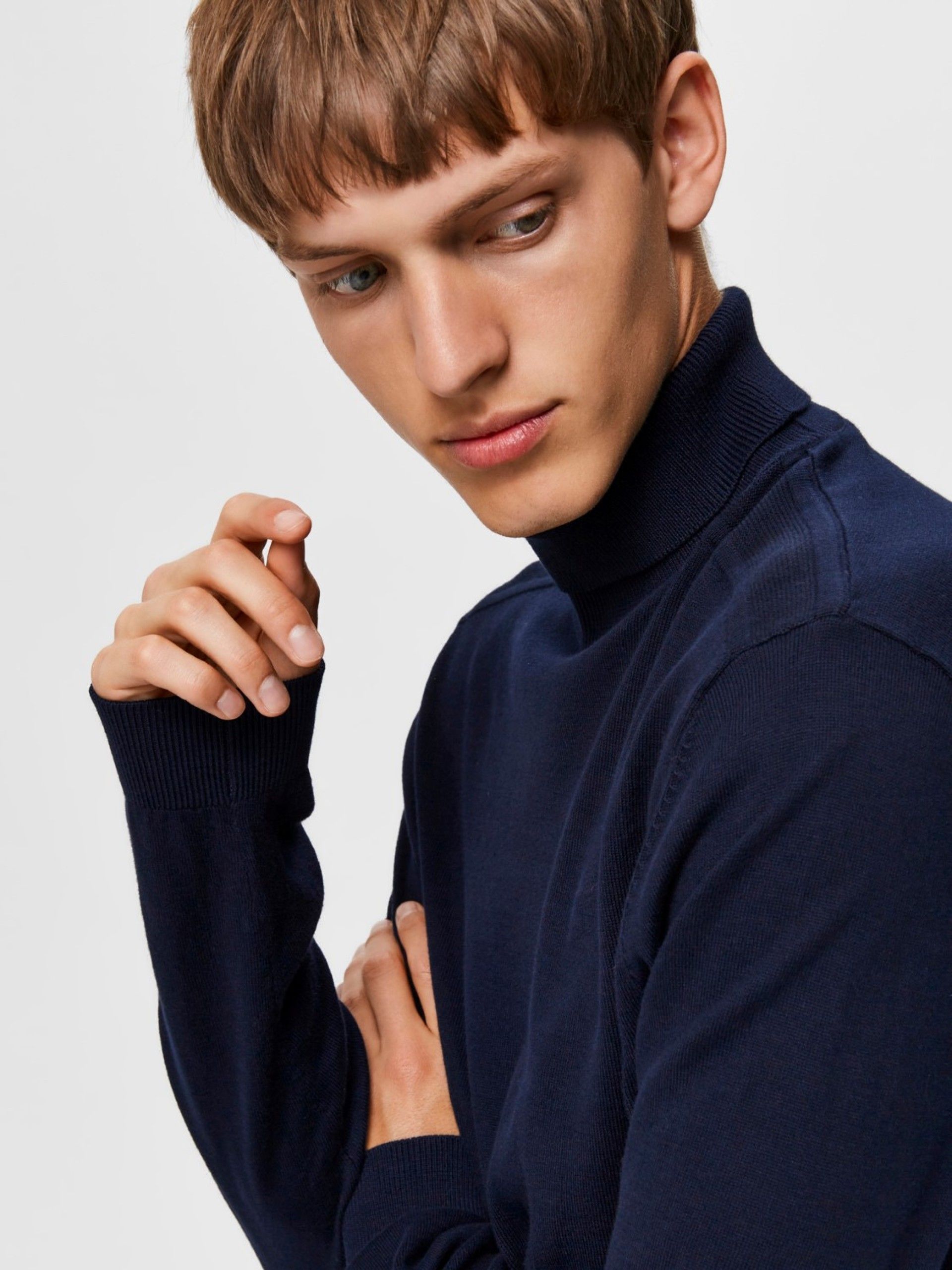 Camisola de Malha Gola Alta Selected