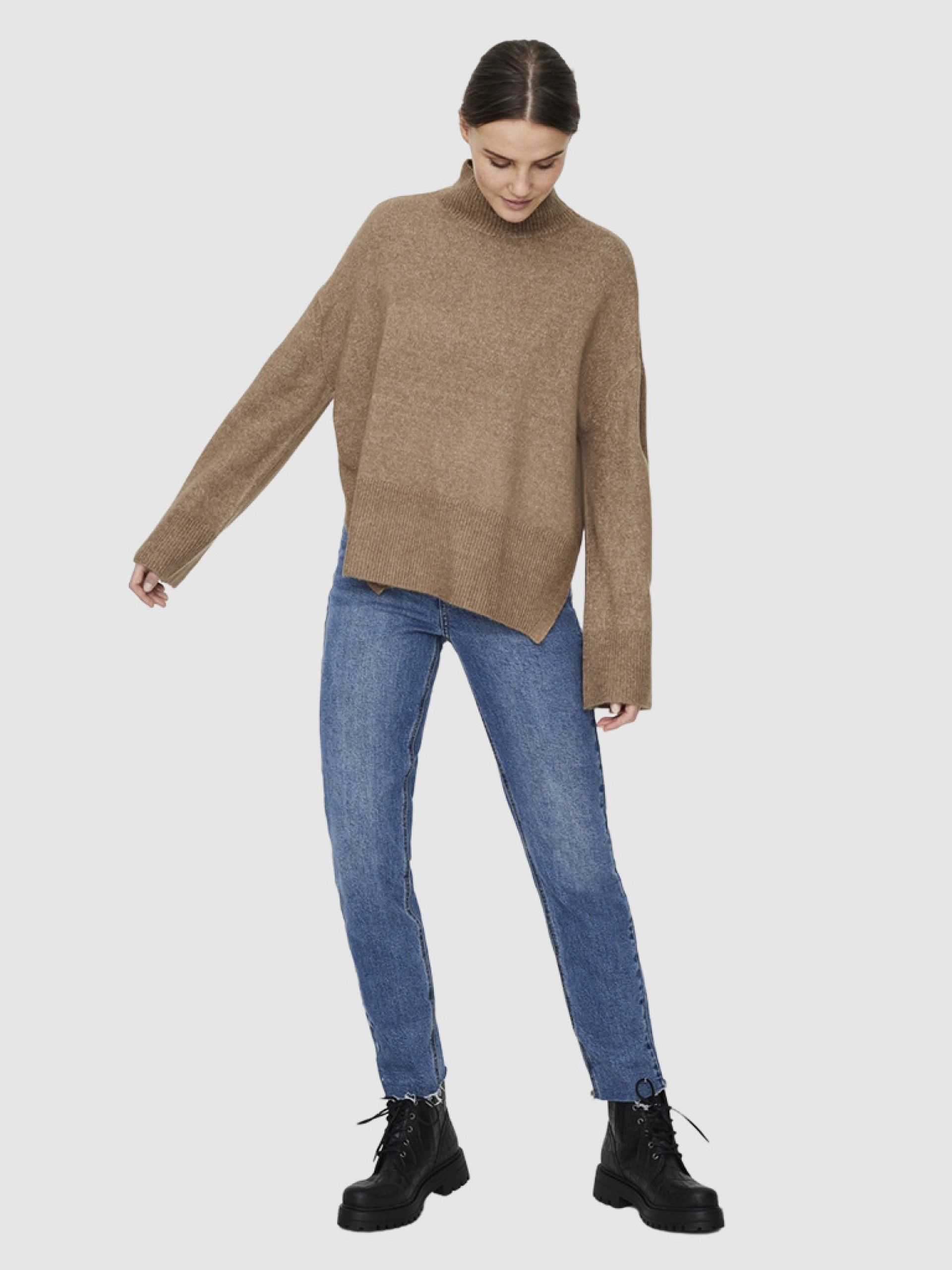 Camisola gola alta wind vero moda