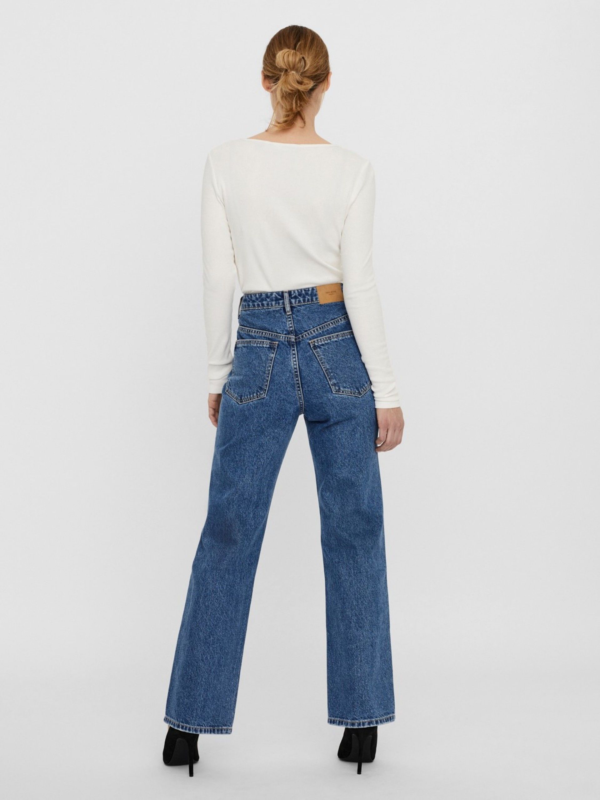 Calças Jeans Senhora Klthy Loose Vero Moda