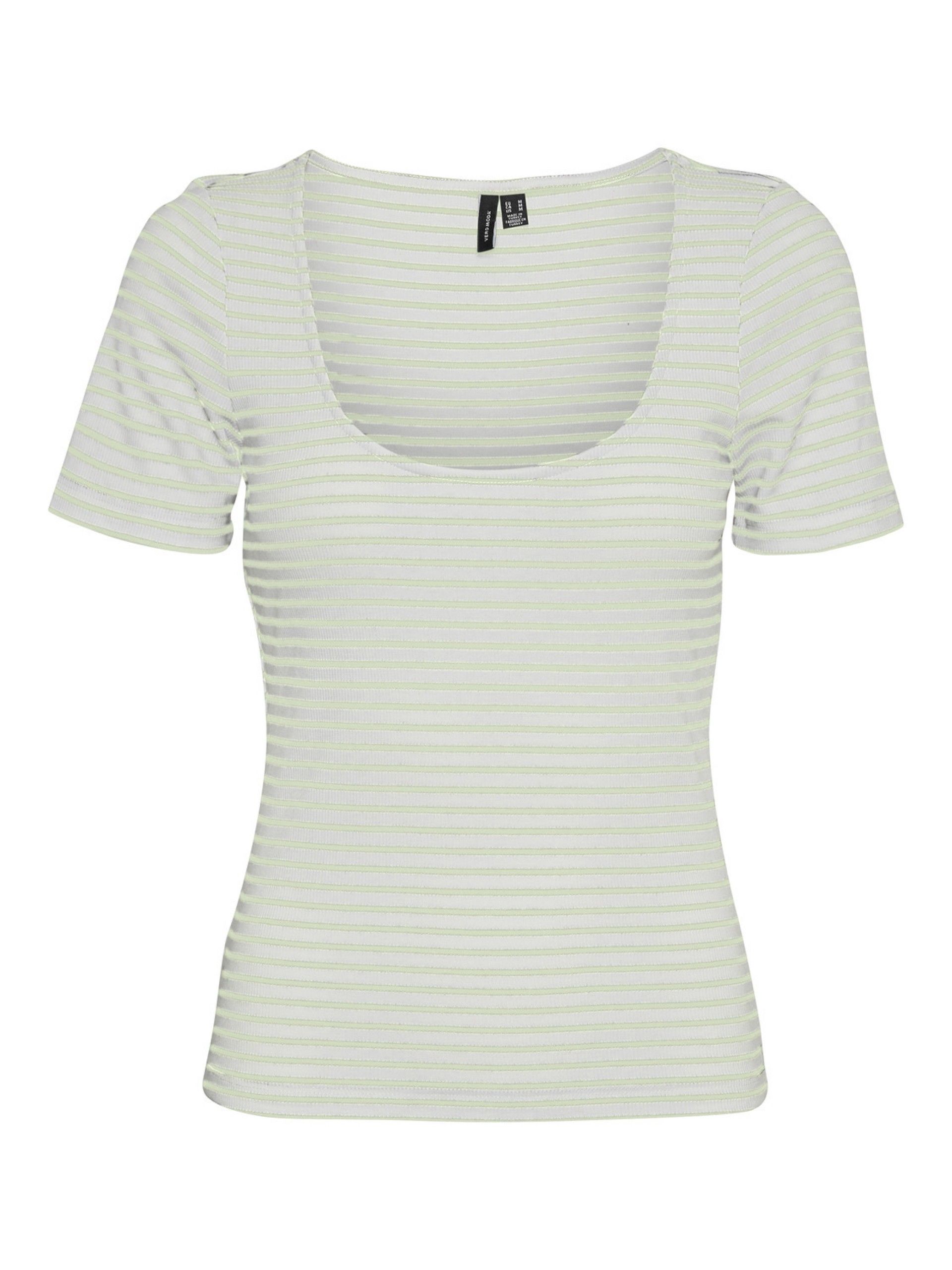 T-shirt Senhora Tvisa Riscas Vero Moda