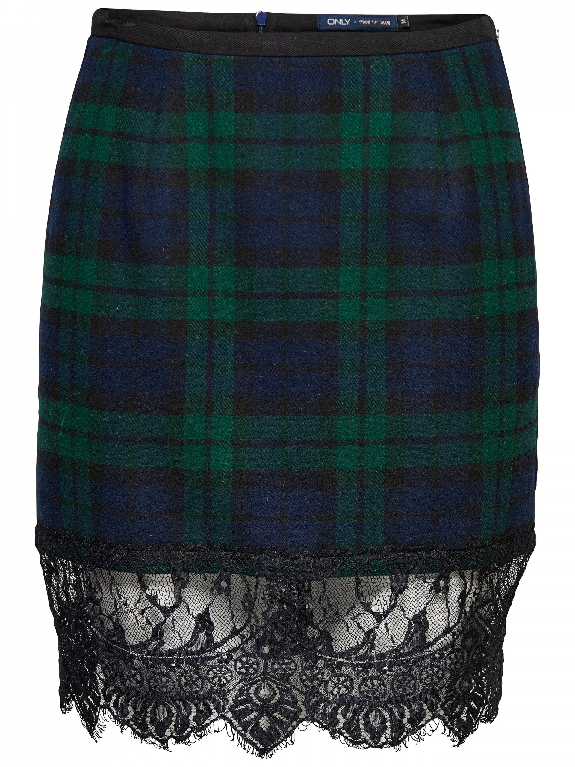 Saia ONLY NIKKI Xadrez Curta