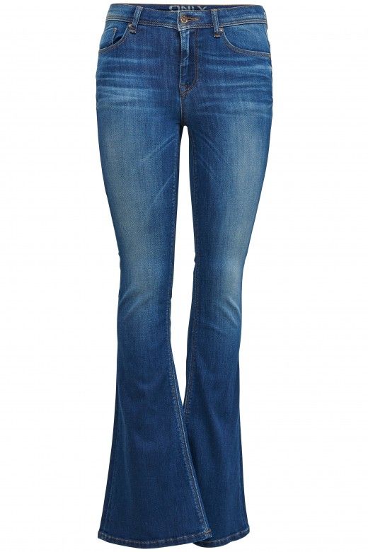 calça Jeans ONLY GIGI Boca/Sino calça Jeans ONLY GIGI Boca/Sino