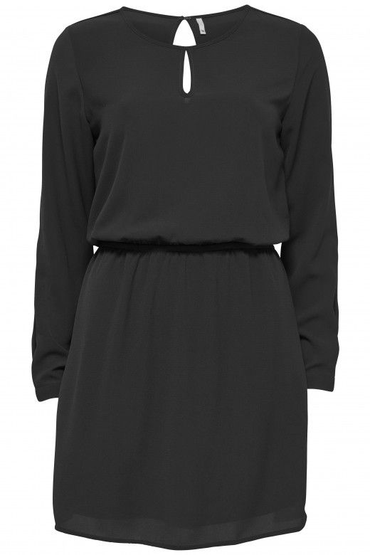 Vestido Preto Manga comprida Vestido Preto Manga comprida