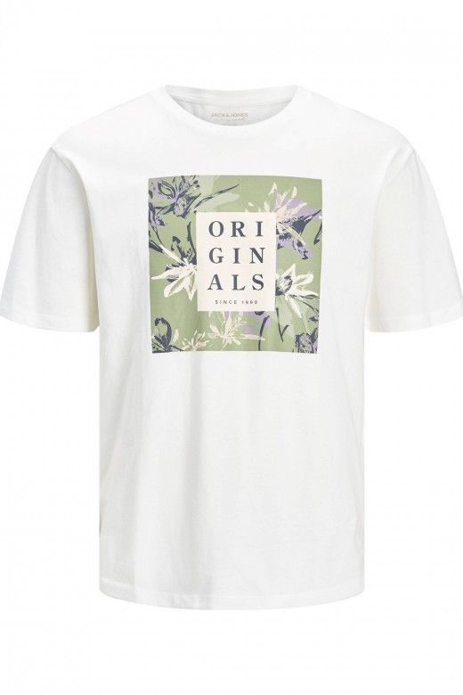 T-shirt Homem Flower Branding Jack Jones T-shirt Homem Flower Branding Jack Jones