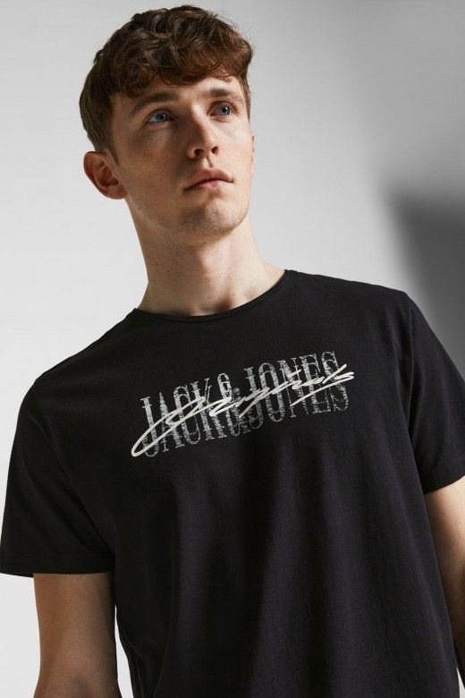 T-shirt Homem Jungle Script Jack Jones