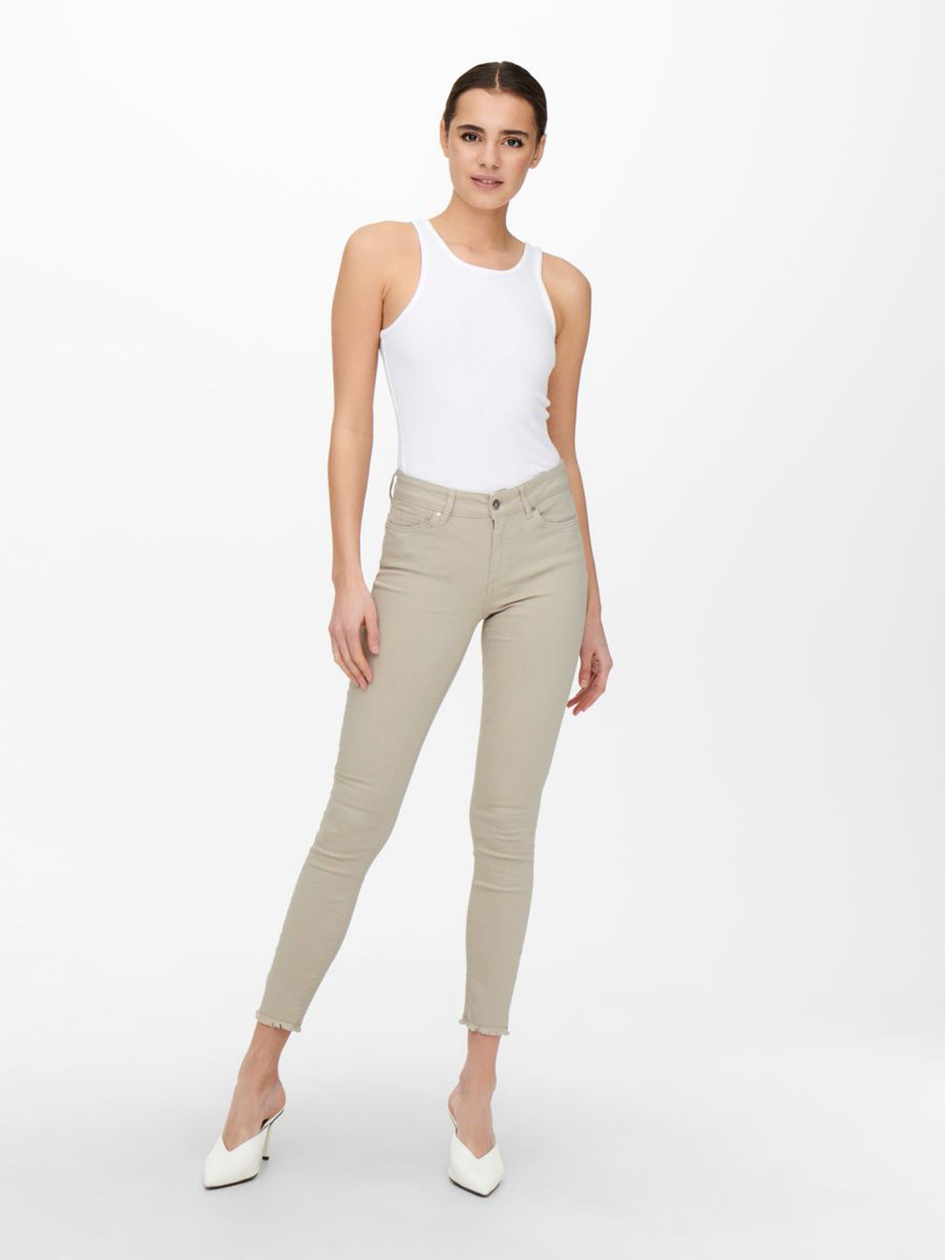 Calça mulher Blussh Mid SK Only