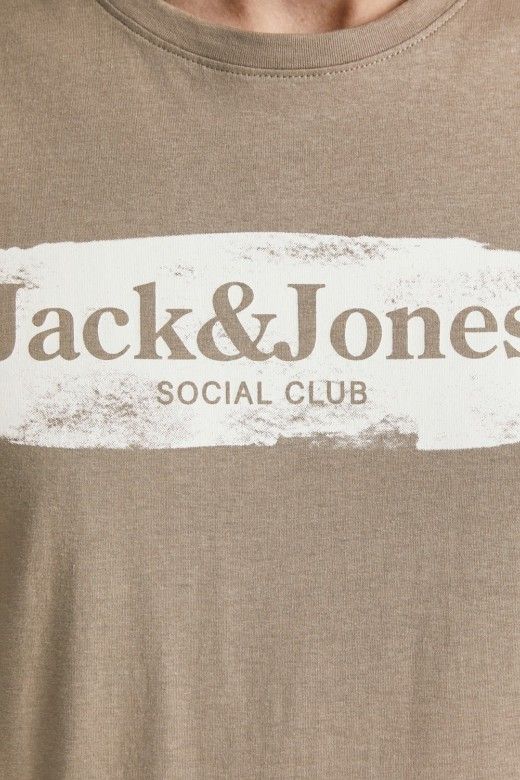 T-shirt Homem Flower Monochrom Jack Jones T-shirt Homem Flower Monochrom Jack Jones