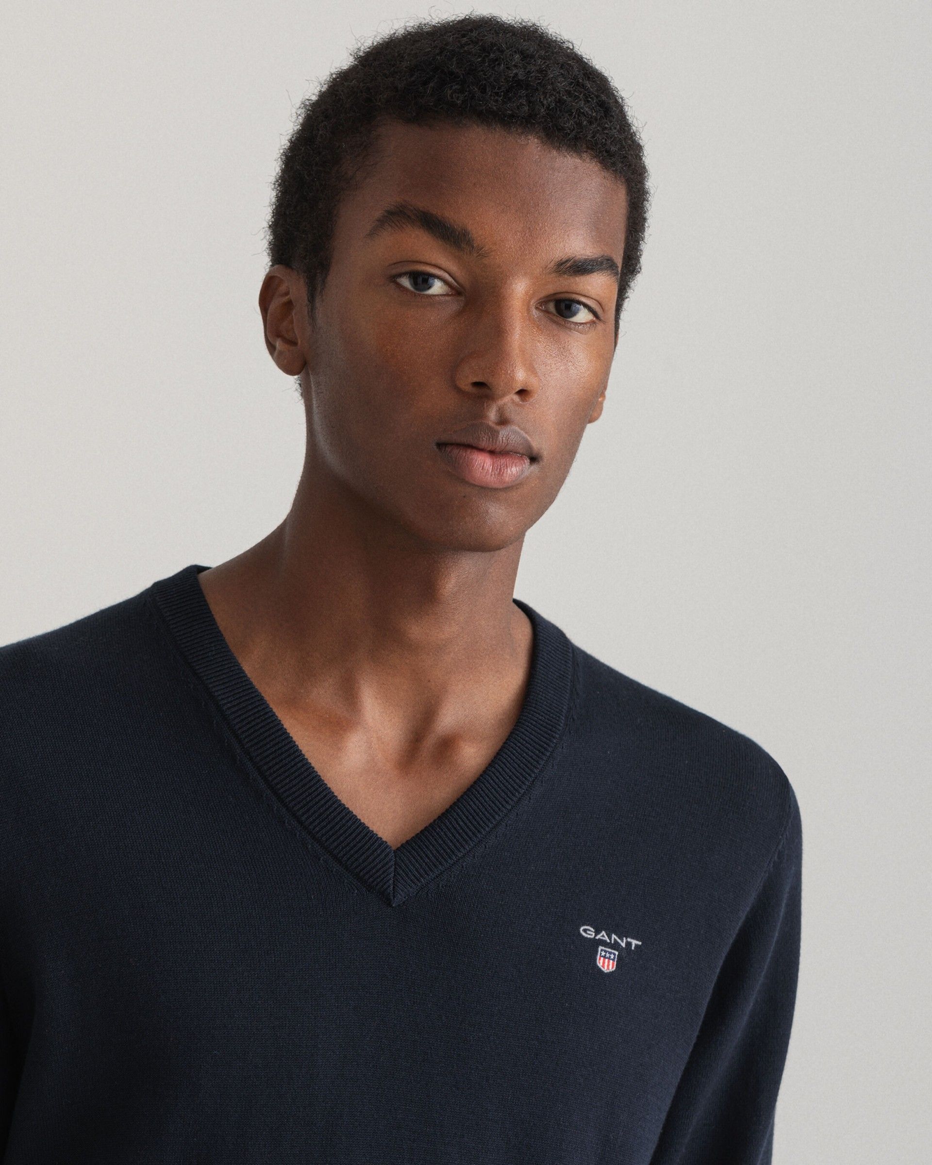 Pullover GANT Decote V Cotton
