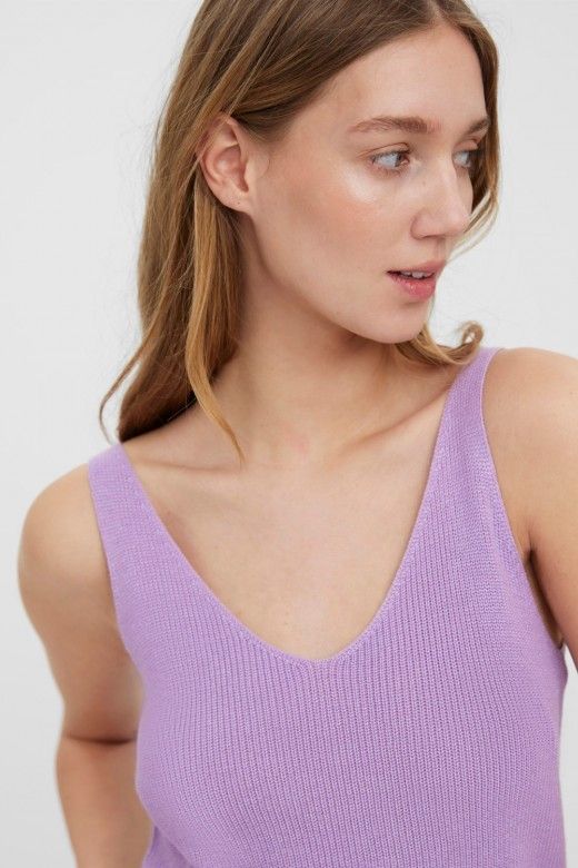 Top Malha Newlex Sun Vero Moda Top Malha Newlex Sun Vero Moda