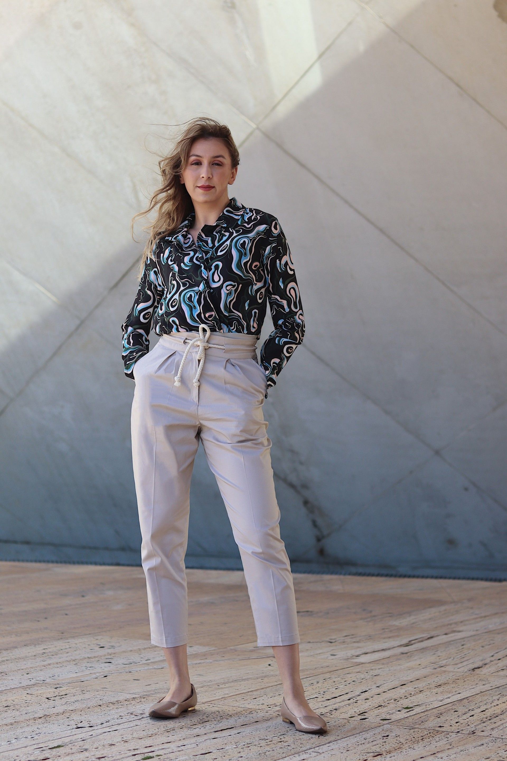 Calça mulher cordão Nakuro