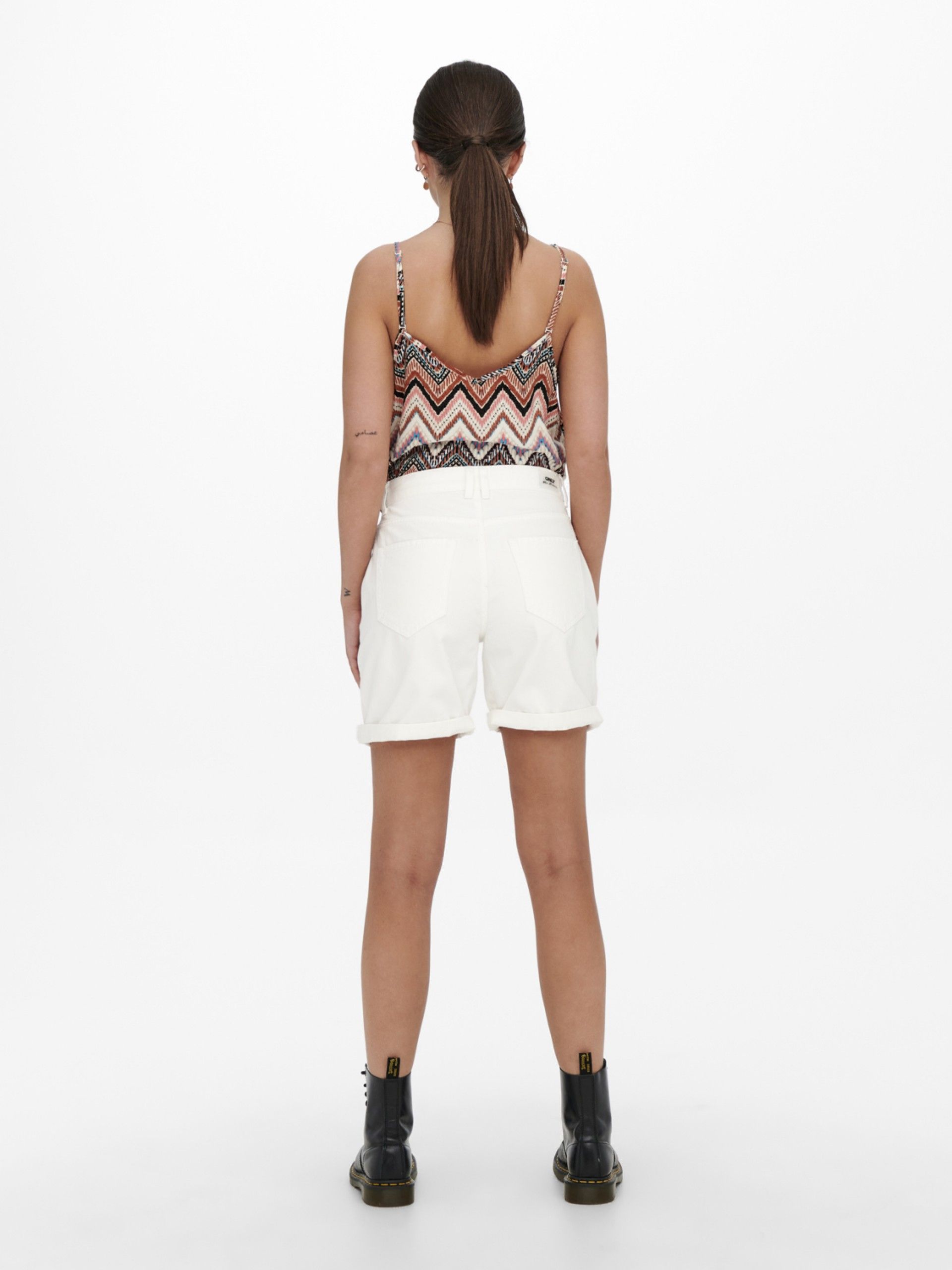 Calção Jeans Senhora Garrot Only