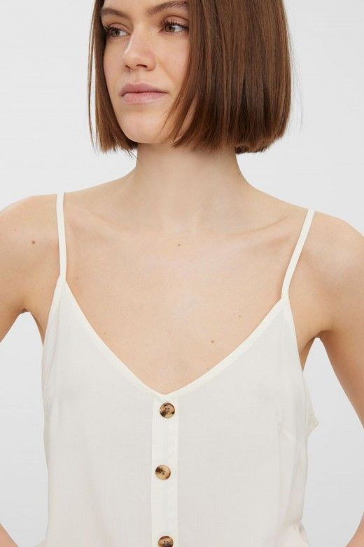 Singlet Vica Button Vero Moda Singlet Vica Button Vero Moda