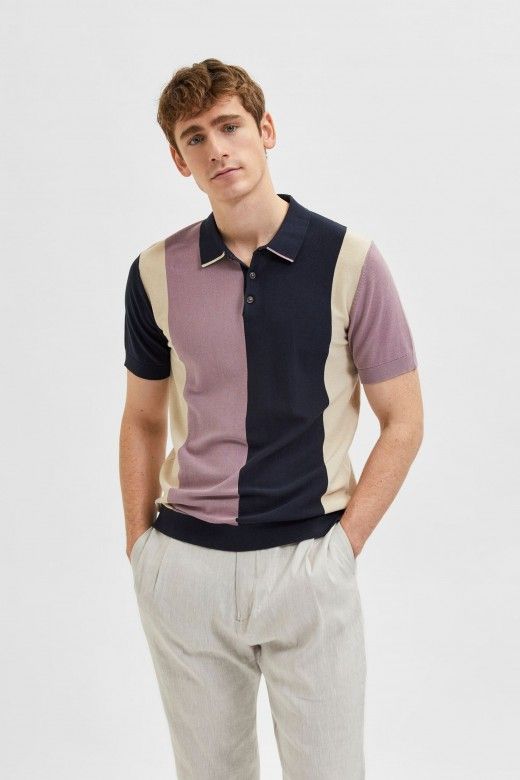 Polo Homem Mason Block Selected Polo Homem Mason Block Selected
