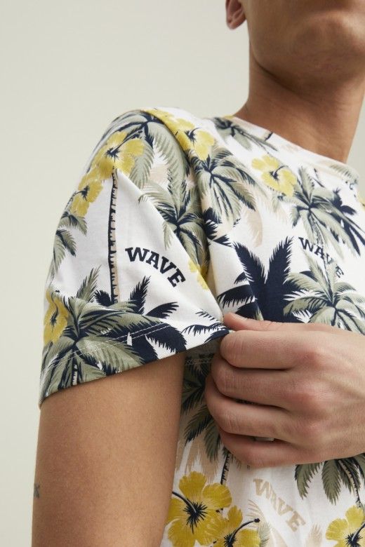 T-shirt Homem Venice Flower Jack Jones T-shirt Homem Venice Flower Jack Jones