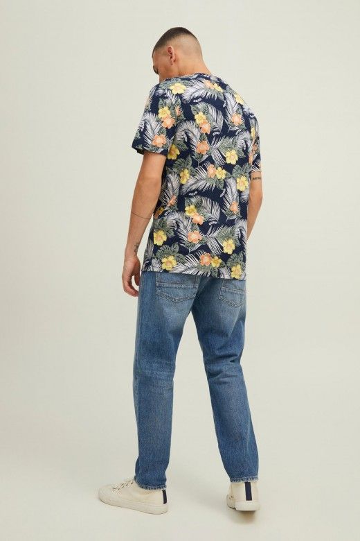 T-shirt Homem Venice Flower Jack Jones