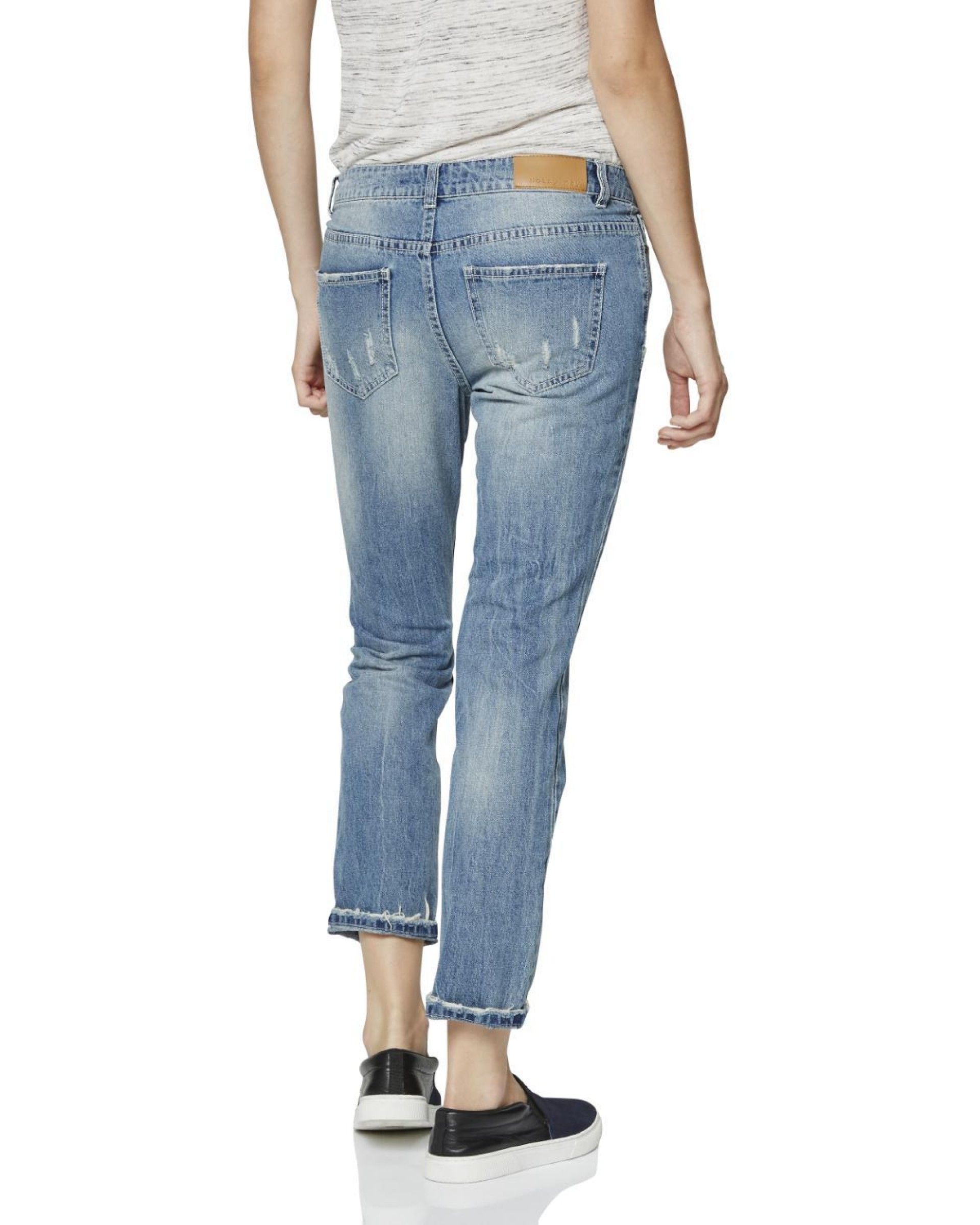 Calça Jeans Noisy may SCARLET Roto