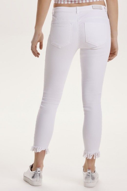 CALÇA MULHER CARMEN REG SK FRIL ONLY DNM CALÇA MULHER CARMEN REG SK FRIL ONLY DNM