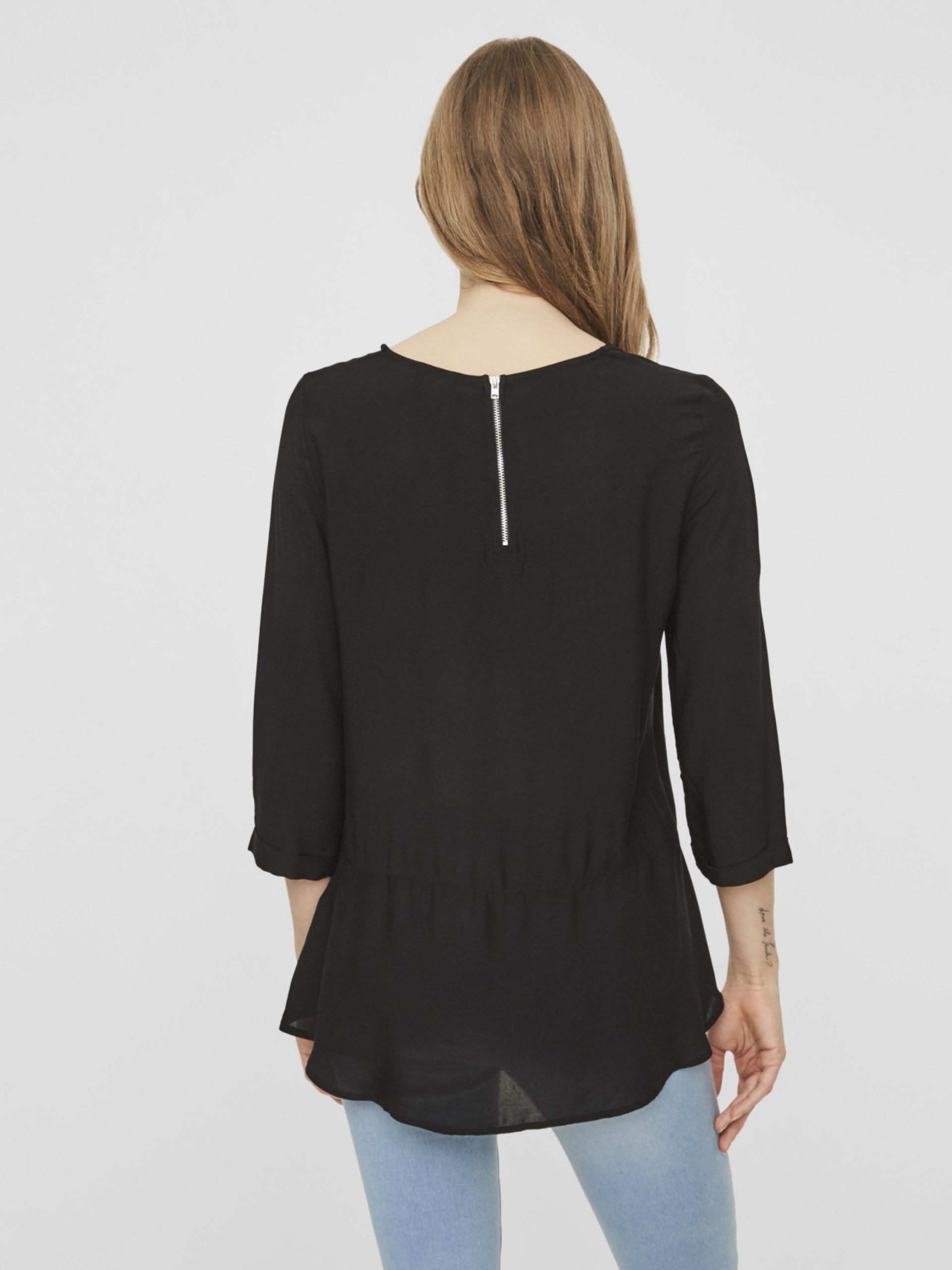 Top MULHER FRILL 3/4 NOOS VERO MODA